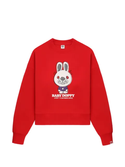 A BATHING APE® Babby Doppy sweatshirt Red 00CSWL702307L