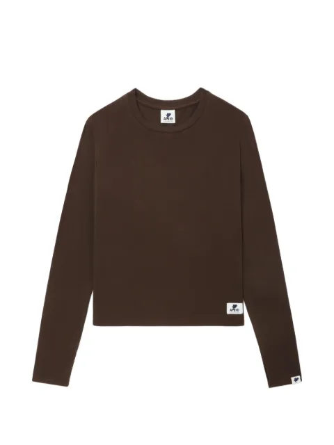 A BATHING APE® long-sleeve T-shirt Brown 00CLTL702306L