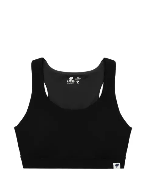 A BATHING APE® racerback sports bra Black 00CUWL702303L