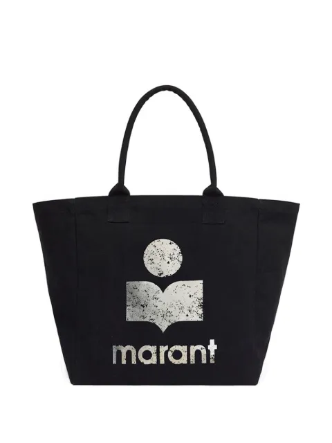 ISABEL MARANT Yenky logo-detail tote bag Black PM0001FAA3X01M