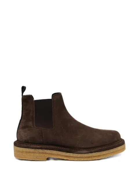 James Perse suede chelsea boots Brown SMOTP8484