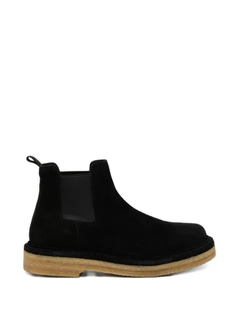 James Perse suede chelsea boots Black SMOTP8484