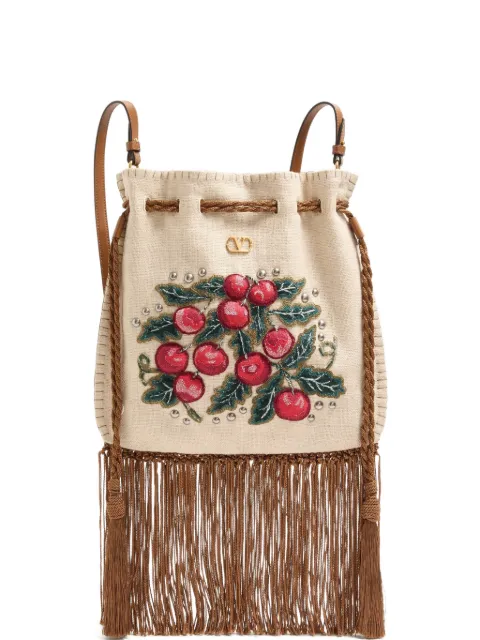 Valentino Garavani Nellcôte Alice bucket bag Neutrals WB0R66VUU