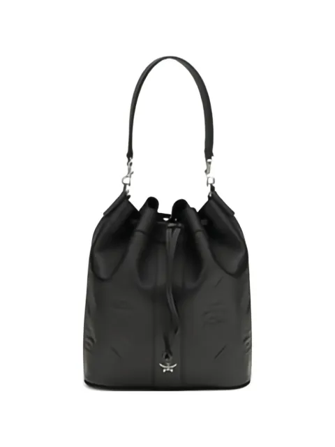 MCM medium Dessau bucket bag Black MWDGSDU01