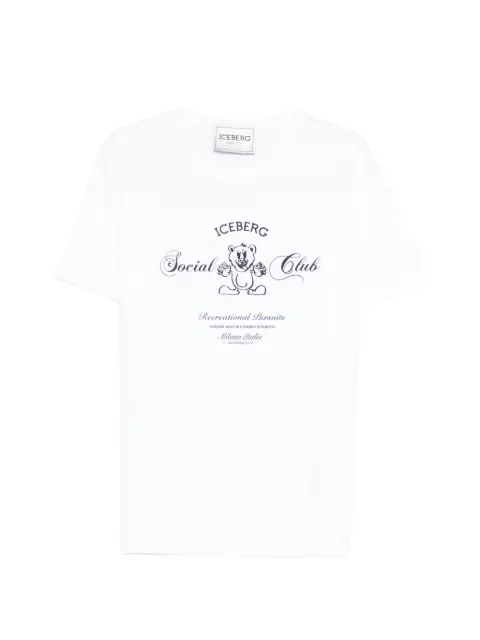 Iceberg graphic T-shirt White F0476306
