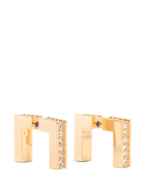 Elisabetta Franchi rhinestone-embellished earrings Gold OR26K61E2