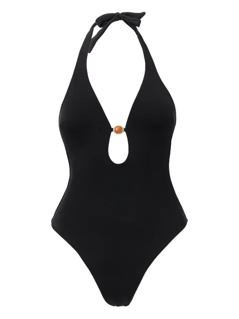 SOFIA ERHAN Isadora halterneck swimsuit Black ISADORAONEPIECE
