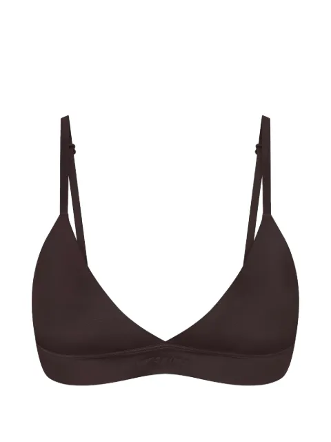 Skims x Nike Shine triangle sports bra Brown SKM050