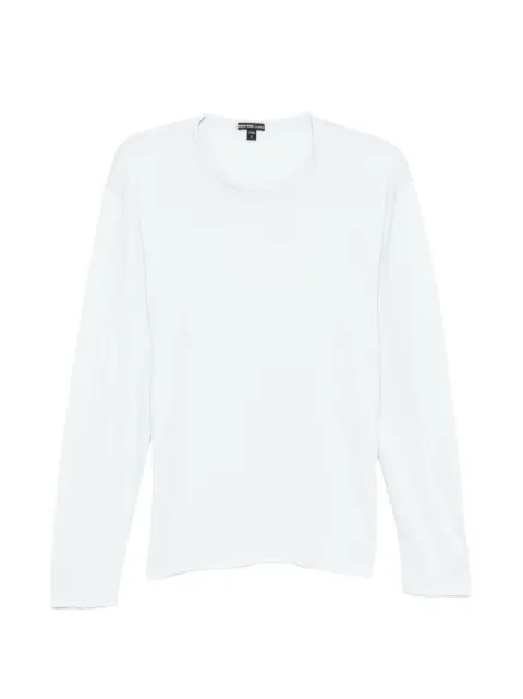 James Perse crew neck T-shirt Blue MBEL3629