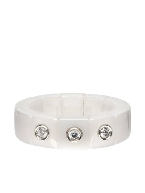 Roberto Demeglio diamond stretch ring White 971CB3DB