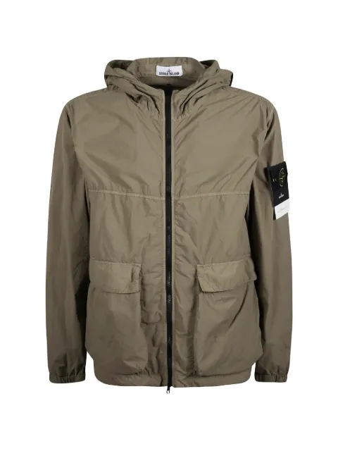 Stone Island 4100112 nylon Smerigliato-TC jacket Green L1S154100112S0345