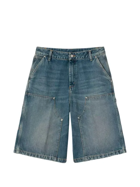 Carhartt WIP belt loops denim shorts Blue I03632401B7