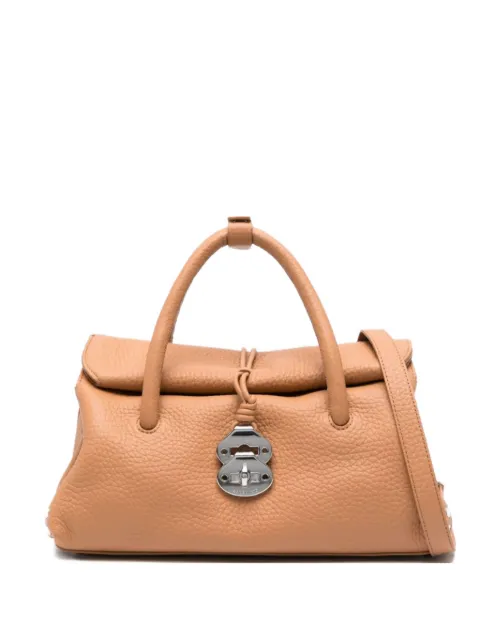 Zanellato studded top-handle tote bag Neutrals 068750DOTTACENTAUROSZ0231