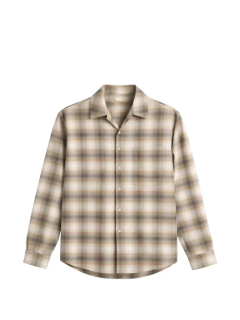 JW Anderson button-fastening chest-pocket shirt Neutrals SH0382PG1889