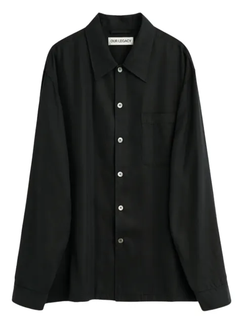 OUR LEGACY long-sleeves shirt Black M2262EDB
