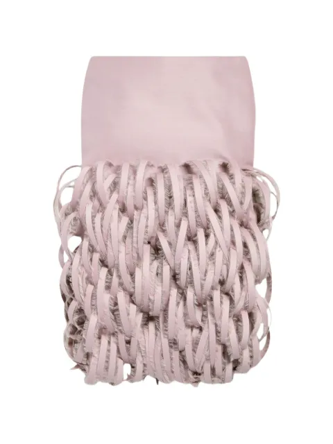 Balenciaga Pink wool blend skirt Pink 872895TURB8