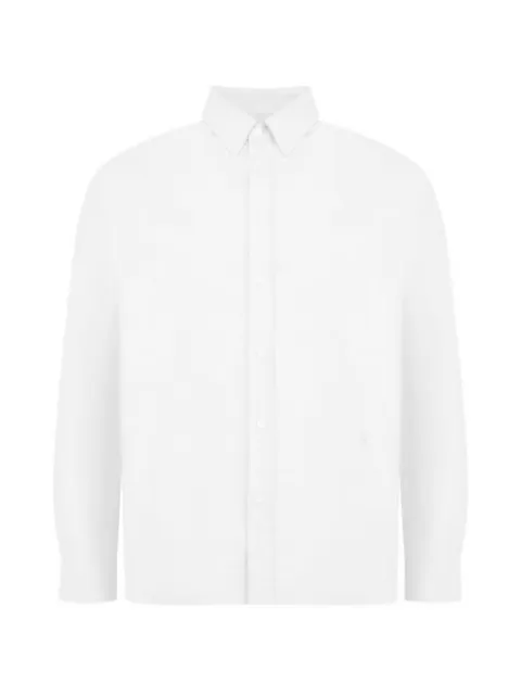 JW Anderson embroidered-logo shirt White SH0366PG1726