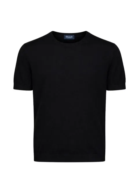 Drumohr short-sleeve T-shirt Black D0GN100L690
