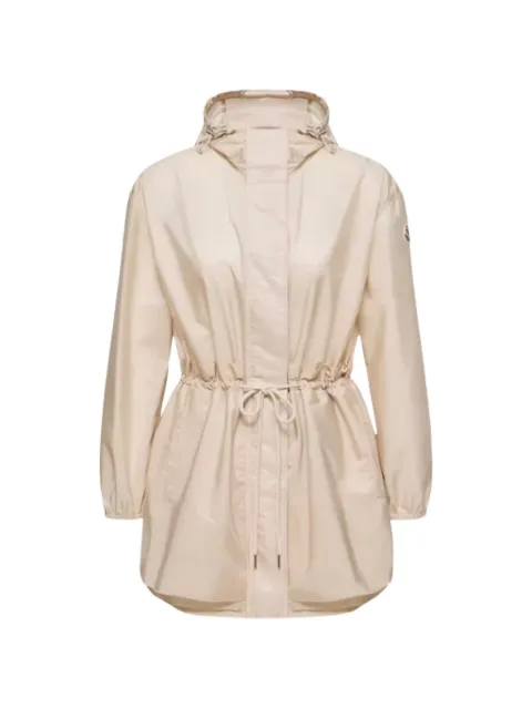 Moncler Weteau ruffle-trimmed jacket Neutrals L10931A00135539ZD