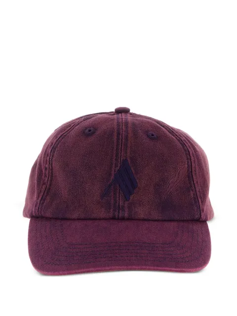 The Attico faded logo-embroidery cap Red 260WAC00041035