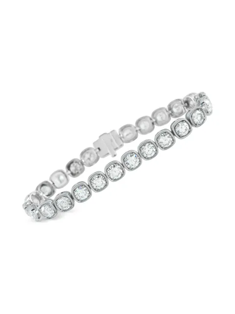 LB Exclusive round-cut diamond bracelet Silver ALB192991