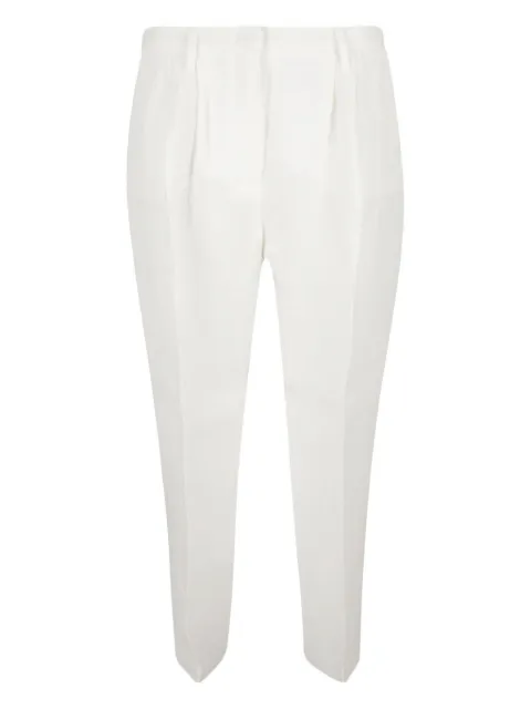 Fabiana Filippi pleated trousers White PAD272B857D414075