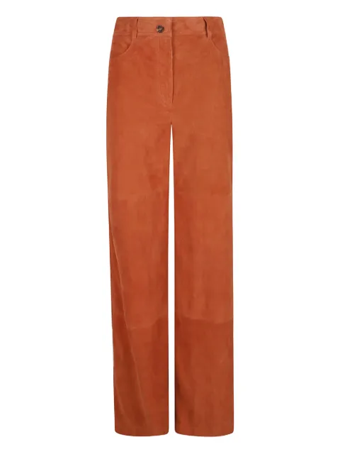 Alberta Ferretti high-waisted trousers Orange A370716760074