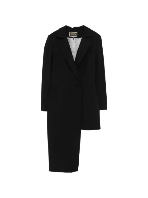 MITILIANE COUTURE asymmetric tuxedo jacket Black 1002