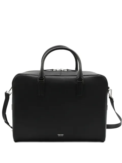 TOM FORD zip-fastening briefcase Black H0711LGO066SNAA