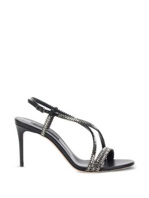 Casadei Josephine strappy heeled sandals Black 1L438B0801C2953