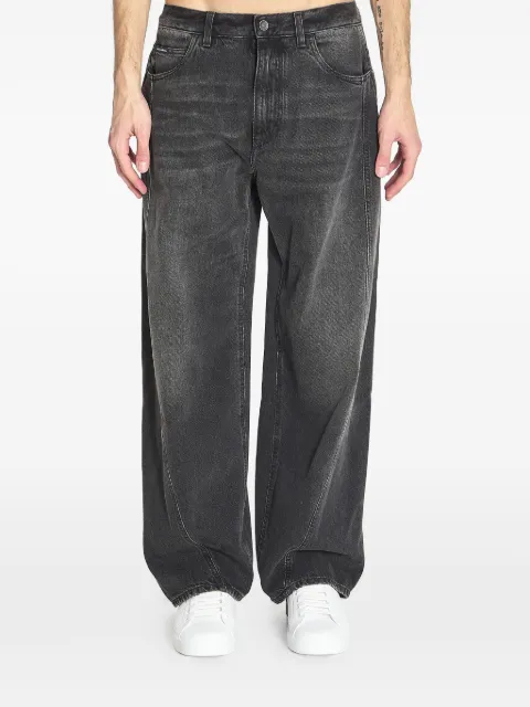 Dolce & Gabbana logo-plaque denim jeans Grey GP18EDG8OM9
