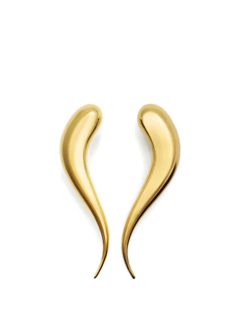 Hugo Kreit Nail Twist earrings Gold HKNAITWIEARGOL