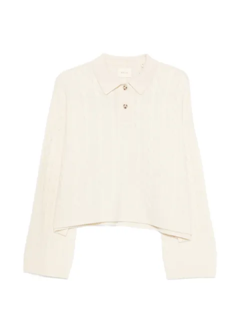 DÔEN Cambridge cable-knit sweater Neutrals 17704254