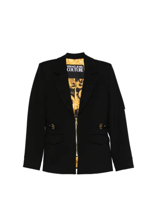 Versace Jeans Couture zip blazer Black 80HAQ750J0092