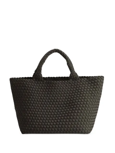 MARREA Medium Espresso Yourself woven top-handle shoulder bag Grey MRR16414022