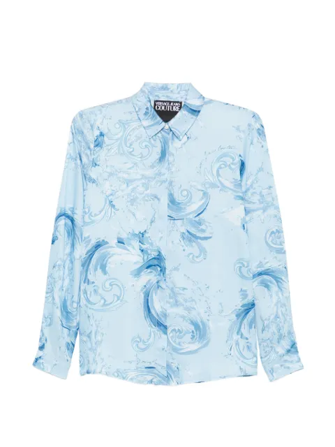 Versace Jeans Couture printed shirt Blue 80HAL201NS757