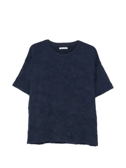 Carter Young boxy distressed T-shirt Blue CYSS26026