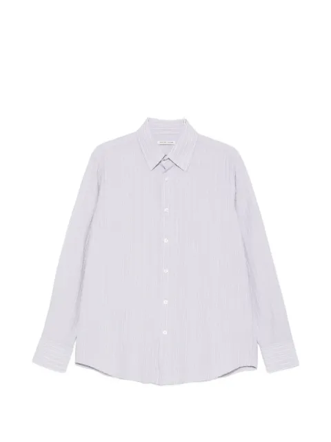 Carter Young striped business shirt Purple CYSS26019