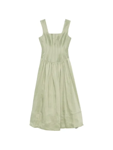 Aje Spirelle maxi dress Green 26SU5655