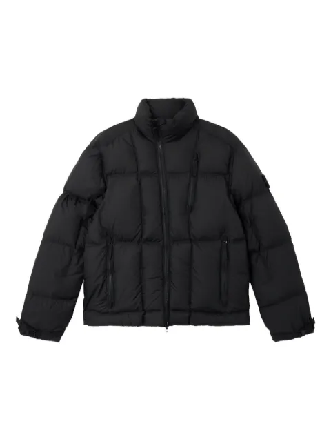 Stone Island quilted-design jacket Black L1S154100017S0302