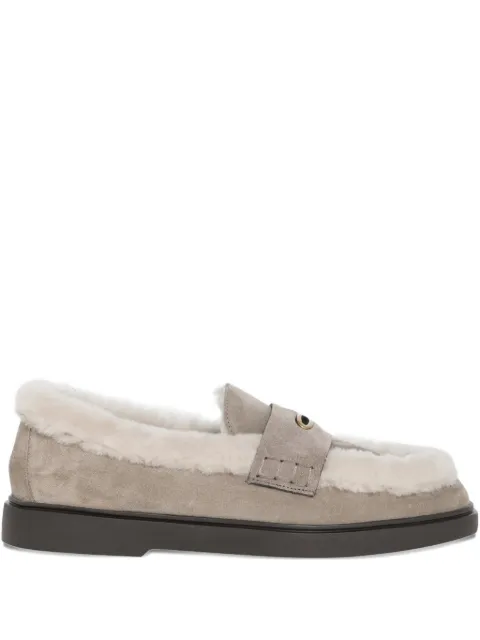 Roberto Festa mink danesa loafers Grey DANESALIGHTVISONETAUPE