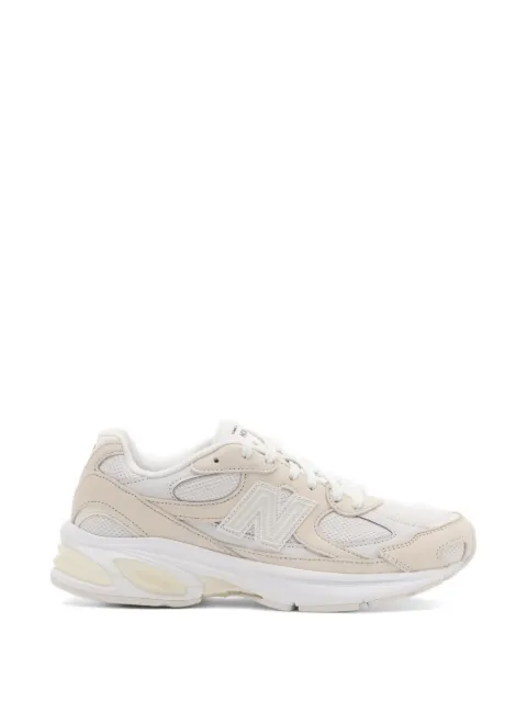 Comme des Garçons Homme panelled mesh-detail sneakers Neutrals HQK101