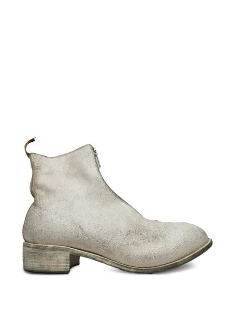 Guidi zip-up ankle boots Neutrals PU1RU1M