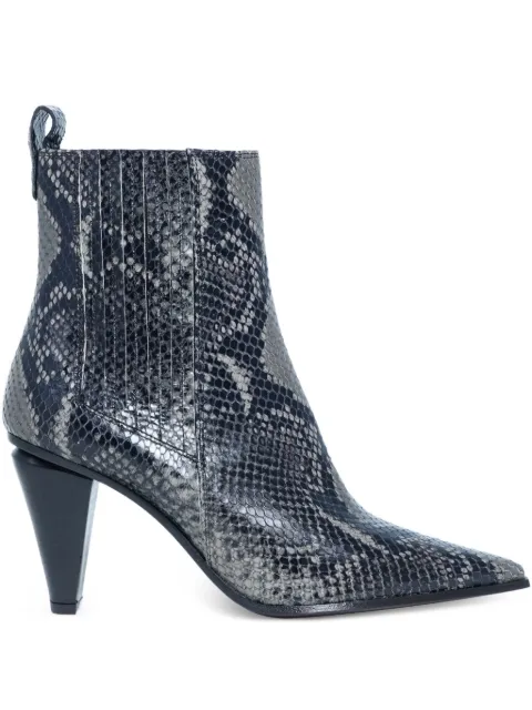 Roberto Festa Nova python-print ankle boots Grey NOVAPITONEGRIGIO