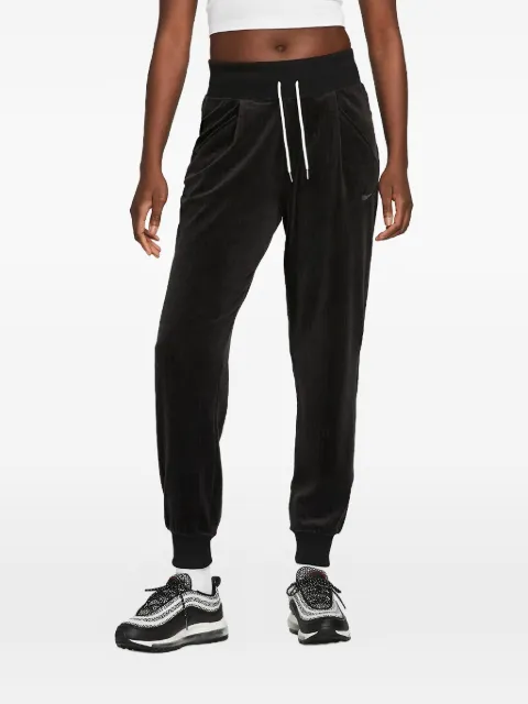 Nike velour track pants Black DV7820
