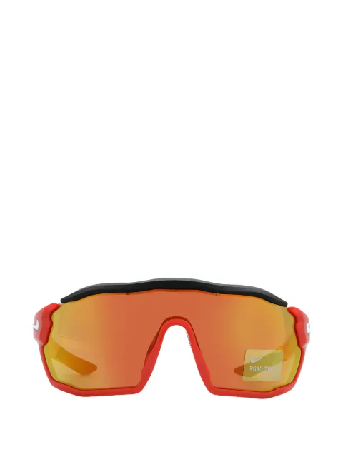 Nike Show X Rush Team Sunglasses "Team Orange / Road Tint / Orange Mirror" Red FD1887