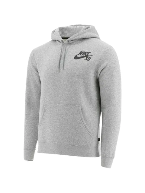 Nike SB logo-detail hoodie Grey DJ6095