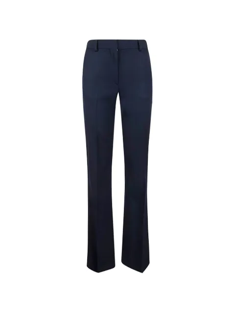 Stella McCartney concealed-fastening tailored trousers Blue 6440073HU704