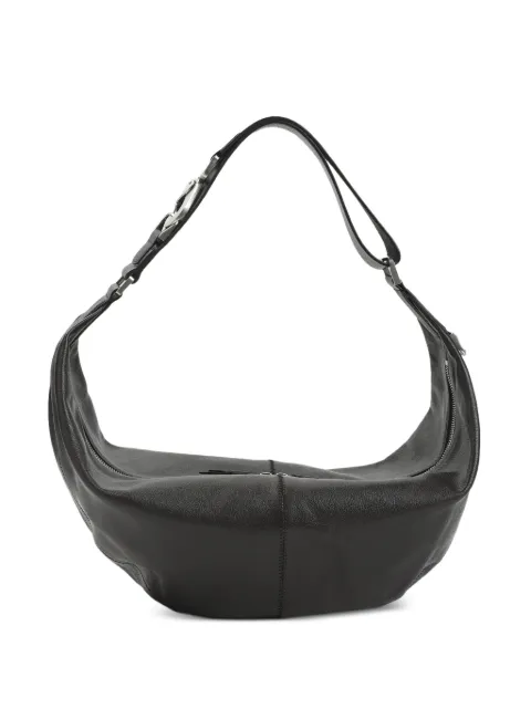 LEMAIRE Quiver Clip bag in leather Black BG0228LL0171