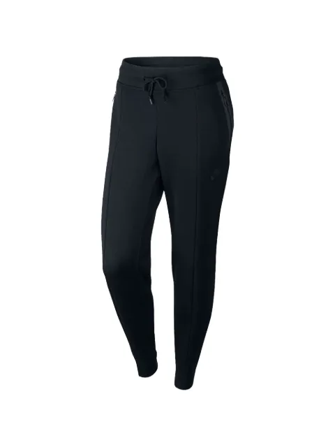 Nike drawstring-fastening fleece trousers Black 803575